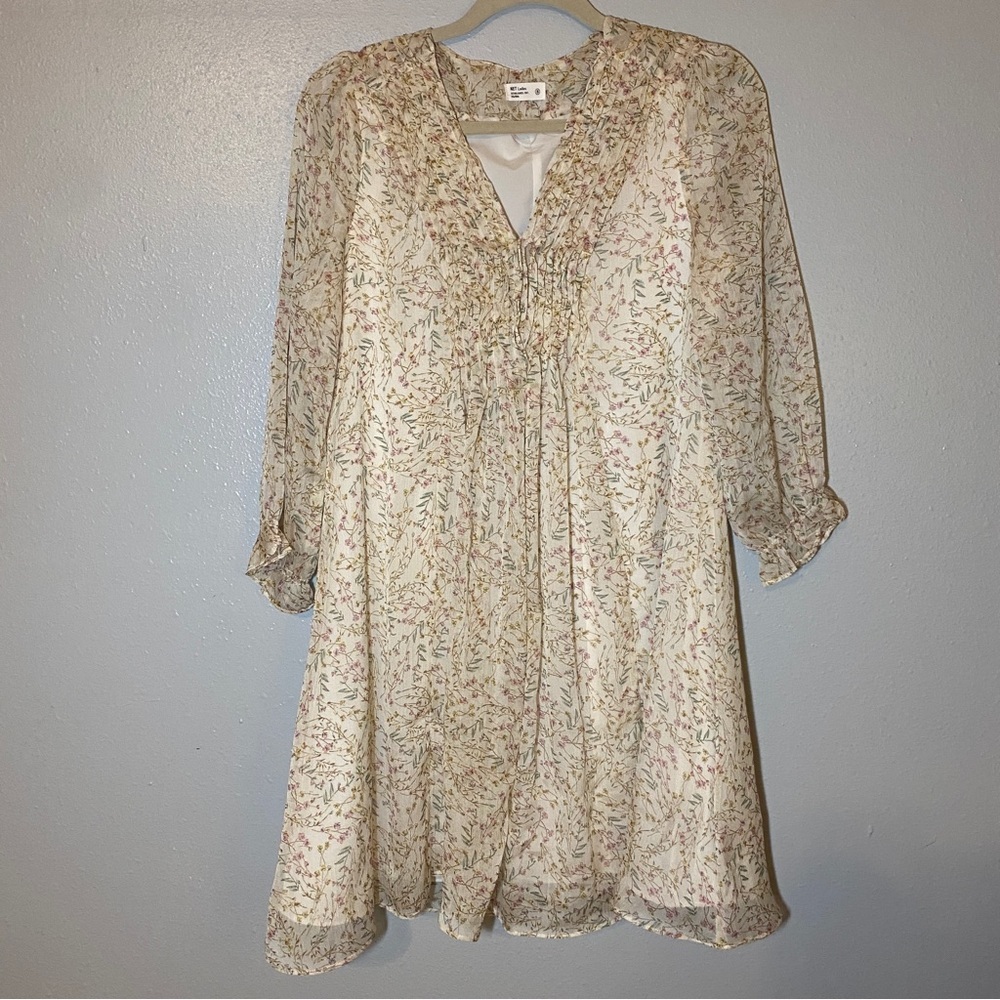Cream dress Size 8